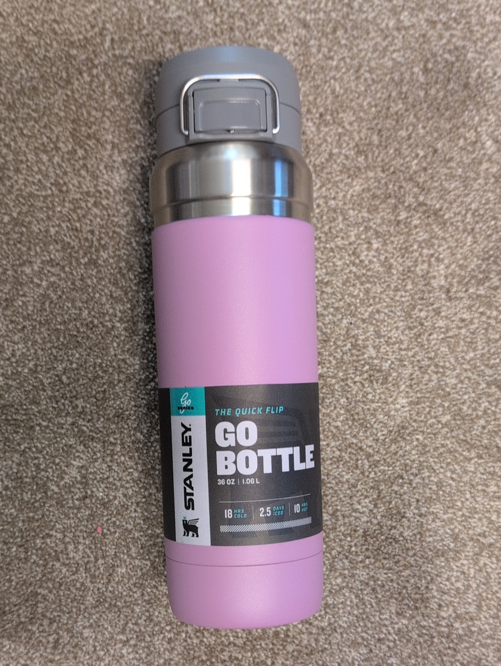 NWT Stanley Lavender Stainless Steel Water Bottle - Picture 4 of 12